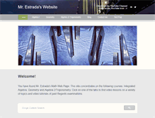 Tablet Screenshot of mrestrada.com
